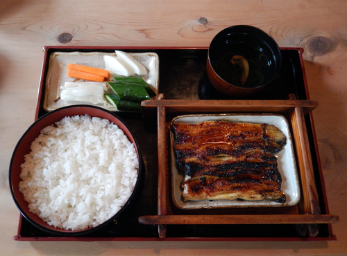 うなぎ定食