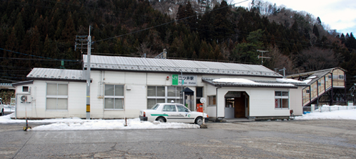 JR奥羽本線 二ツ井駅