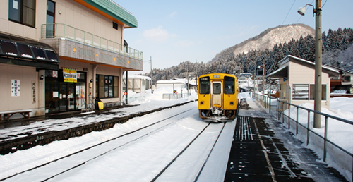 秋田内陸縦貫鉄道 阿仁前田駅