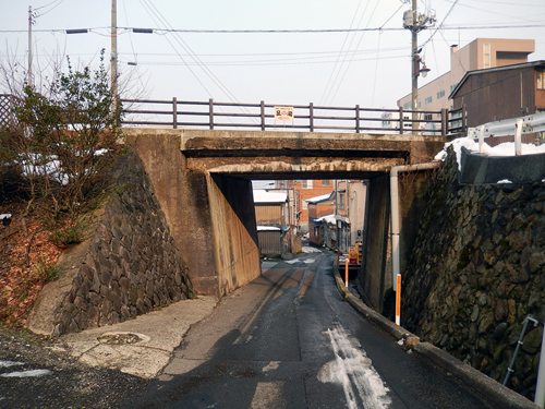 鉄道予定線高架