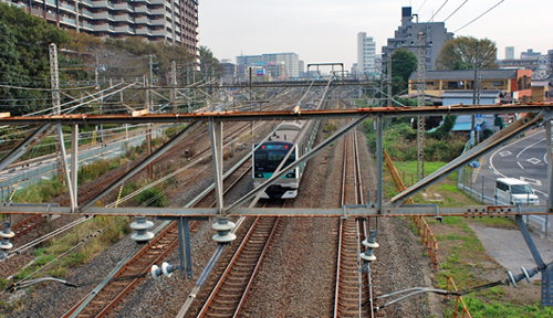 JR常磐線 我孫子跨線橋