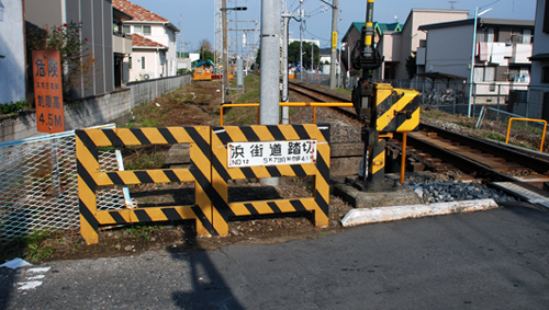 新金貨物線 浜街道踏切