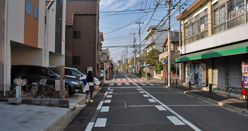 新宿四丁目付近